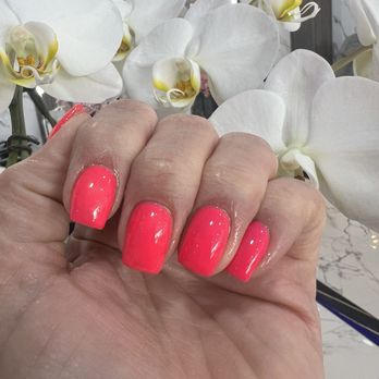A Nails Day Spa - Acrylic fill with gel polish - Day Spas Near Me - Rohnert Park, California