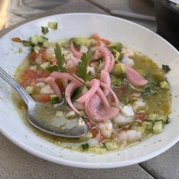 Seacrest Ceviche (sorry could not wait to dig in)
