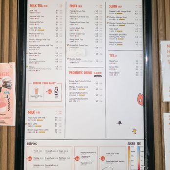 CoCo Fresh Tea & Juice - Menu (Jul 2025) - Bubble Tea Near Me - Toronto, Ontario