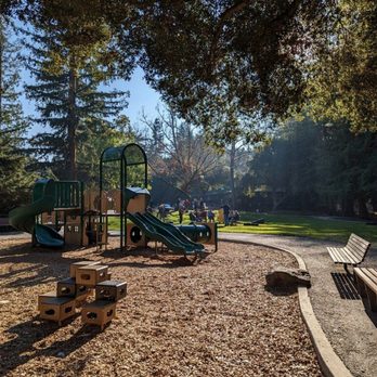 Shoup Park - Playground and bluegrass/folk music on Sunday afternoon - Parks Near Me - Los Altos, California