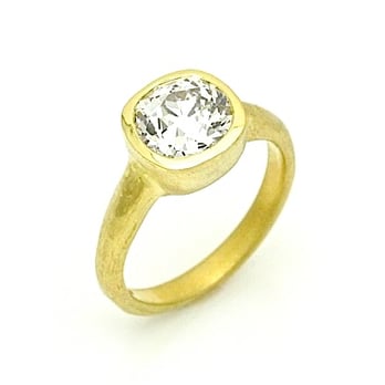 Shibumi Gallery - Custom 22k yellow gold Solitaire Engagement Ring - Art Galleries Near Me - Berkeley, California Shibumi Gallery - Custom 22k yellow gold Solitaire Engagement Ring - Art Galleries Near Me - Berkeley, California