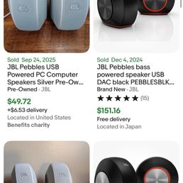 This is 65$ there. The grey ones. Used they sell for 50$. They are speakers from 2013