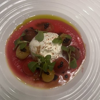 Aurora At The Celeste - Burrata salad - American Near Me - Orlando, Florida