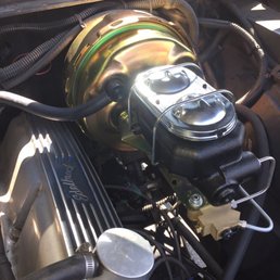 Burly master cylinder and power booster that replaced my 52 year old jelly jar. Burly master cylinder and power booster that replaced my 52 year old jelly jar.