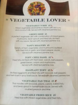 Menu photo 2 Thai Bistro Houston, TX