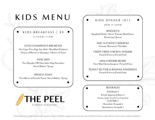 Menu photo 3 The Peel Orange, CA