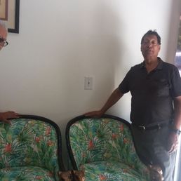 Best Ever Upholstery!!! Freddie and his team gave our sentimental and special chairs New Life! Professional, perfect , honest and timely! Mo