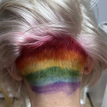 Tomahawk Salon - Rainbow Pride Hair - Hair Salons Near Me - Brooklyn, New York