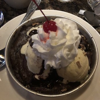 BJ's Restaurant & Brewhouse - Hot Fudge Brownie Pizookie - New American Near Me - Tuttle, Ohio BJ's Restaurant & Brewhouse - Hot Fudge Brownie Pizookie - New American Near Me - Tuttle, Ohio