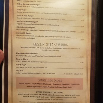 Lucille Malone's - menu for burgers and steaks - American Near Me - Black Hawk, Colorado Lucille Malone's - menu for burgers and steaks - American Near Me - Black Hawk, Colorado