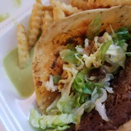 Combo taquitos and taco