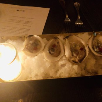 Littler - Oysters, lemon and this amazing hot sauce jello - Bars Near Me - Durham, North Carolina Littler - Oysters, lemon and this amazing hot sauce jello - Bars Near Me - Durham, North Carolina