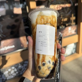 Phin Cafe - Volcano (brown sugar milk tea boba) - Coffee & Tea Near Me - Fremont, California Phin Cafe - Volcano (brown sugar milk tea boba) - Coffee & Tea Near Me - Fremont, California