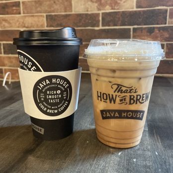 Java House - Tedster (Hot) and Mapleton (Cold, Seasonal Fall Drink) - Coffee & Tea Near Me - Carmel, Indiana