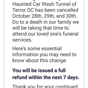 Big Wave Car Wash - They canceled event due to death in family then re opened dates and are selling tickets for double price I paid. FRAUD! - Car Wash Near Me - Anaheim, California Big Wave Car Wash - They canceled event due to death in family then re opened dates and are selling tickets for double price I paid. FRAUD! - Car Wash Near Me - Anaheim, California