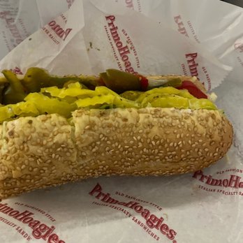 PrimoHoagies - a hot dog with pickles and mustard - Sandwiches Near Me - Philadelphia, Pennsylvania PrimoHoagies - a hot dog with pickles and mustard - Sandwiches Near Me - Philadelphia, Pennsylvania