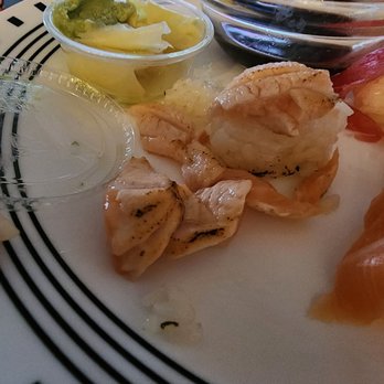 Tengoku Sushi - Seared salmon fell apart in pieces as soon as I touched it - Japanese Near Me - Henderson, Nevada Tengoku Sushi - Seared salmon fell apart in pieces as soon as I touched it - Japanese Near Me - Henderson, Nevada