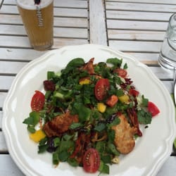 Pepper Mint Tea Room - Salade de poulet