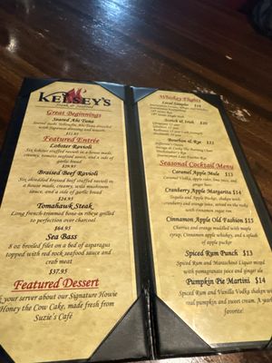 Menu photo 2 Kelsey's Steak House Valparaiso, IN