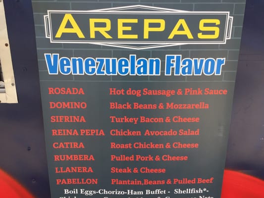 Menu photo 1 Tally Arepas Tallahassee, FL Menu photo 1 Tally Arepas Tallahassee, FL
