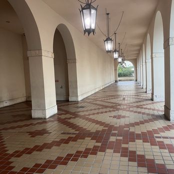 Miami Dade Public Library System - Main Library - Exterior Corridor - Libraries Near Me - Miami, Florida