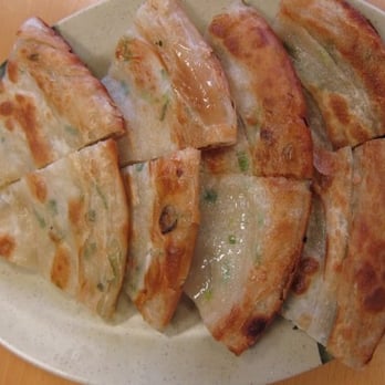 Dean Sin World - Pan Cake with Green Onion - Dim Sum Near Me - Monterey Park, California Dean Sin World - Pan Cake with Green Onion - Dim Sum Near Me - Monterey Park, California