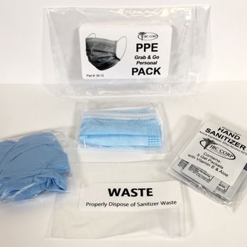 JBC Corp - The Grab & Go Packs are available in a variety of assemblies containing masks, gloves, sanitizer wipes, and a waste bag. - Medical Supplies Near Me - Virginia Beach, Virginia JBC Corp - The Grab & Go Packs are available in a variety of assemblies containing masks, gloves, sanitizer wipes, and a waste bag. - Medical Supplies Near Me - Virginia Beach, Virginia