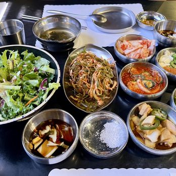 Saemaeul Restaurant - Banchan - Korean Near Me - Buena Park, California