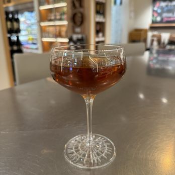 Vino Volo - My cocktail - it had whiskey and maple syrup - Wine Bars Near Me - Reno, Nevada