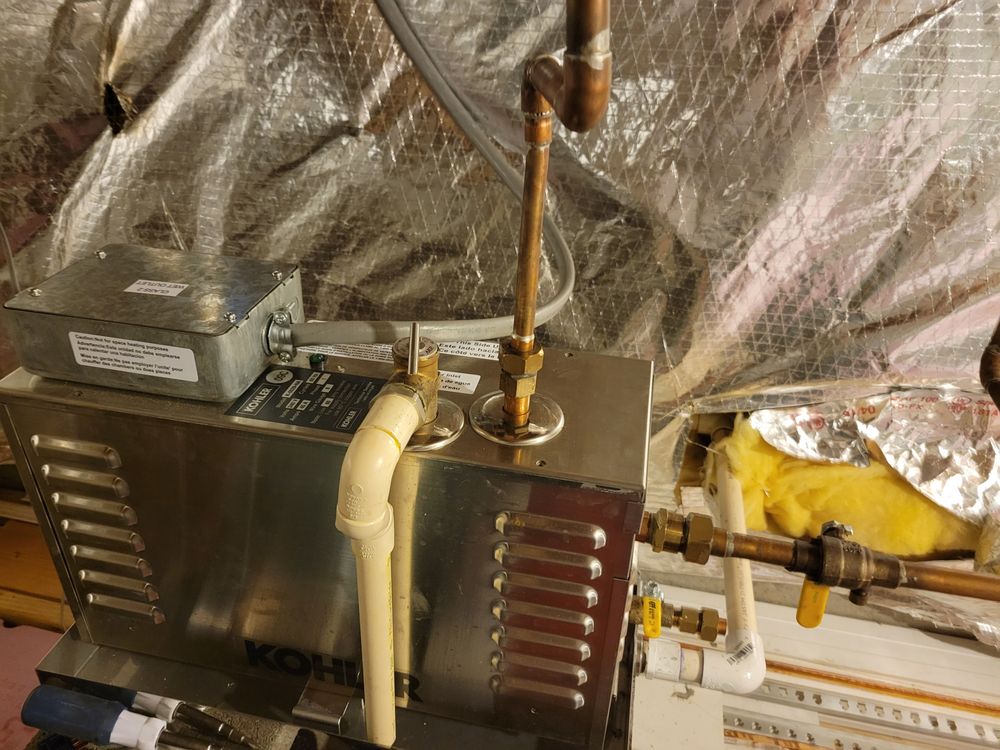 Slide of Kline's Plumbing