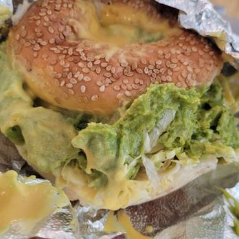 Sully's Steamers - Green Vegas on a sesame bagel - Sandwiches Near Me - Columbia, South Carolina Sully's Steamers - Green Vegas on a sesame bagel - Sandwiches Near Me - Columbia, South Carolina