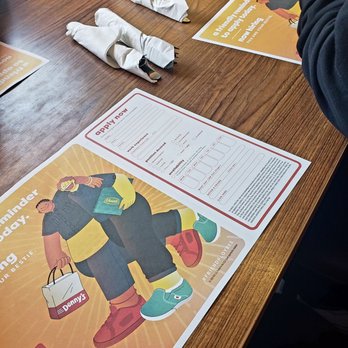 Denny's - a person sitting at a table - Breakfast & Brunch Near Me - El Centro, California