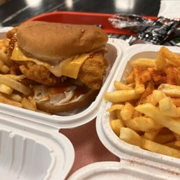 Zinger Spicy Chicken Sandwich Zinger Spicy Chicken Sandwich