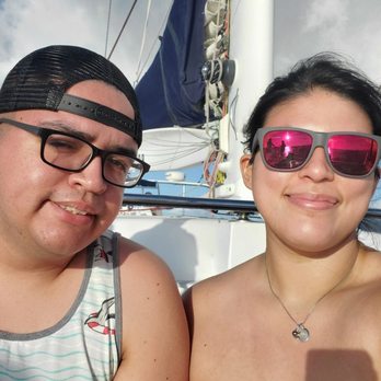 Makani Catamaran - Seating on the front of the catamaran is comfortable and spacious - Boating Near Me - Honolulu, Hawaii