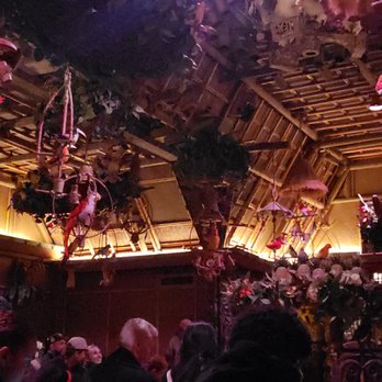 Enchanted Tiki Room - I was playing with the night mode on my phone with this. - Amusement Parks Near Me - Anaheim, California