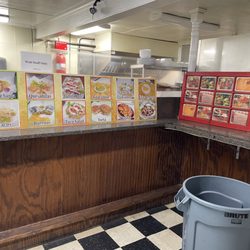 The Burritaco Burger Grill - He may have pulled these older menus and generally relies on the whiteboard for daily specials.