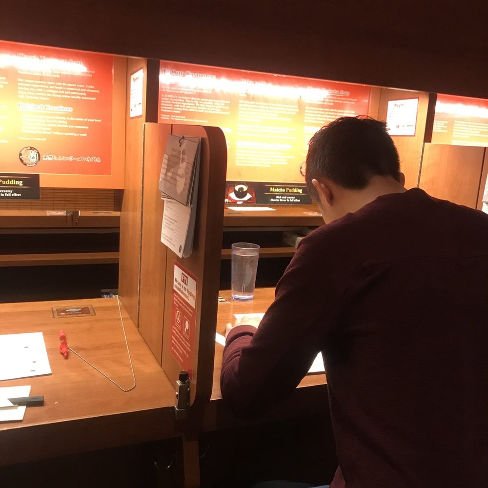 ICHIRAN - Brooklyn - When you don't watch your kid add-on extra items, it can come out to $36 a bowl - Ramen Near Me - Brooklyn, New York ICHIRAN - Brooklyn - When you don't watch your kid add-on extra items, it can come out to $36 a bowl - Ramen Near Me - Brooklyn, New York