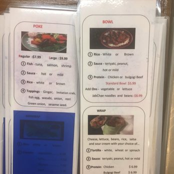 The Original Deli - Use dry erase markers to chose your order. You can pick any combination of fish and toppings for the poke. - Delis Near Me - Seattle, Washington The Original Deli - Use dry erase markers to chose your order. You can pick any combination of fish and toppings for the poke. - Delis Near Me - Seattle, Washington