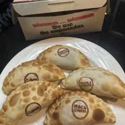 The empanadas were delicious.
