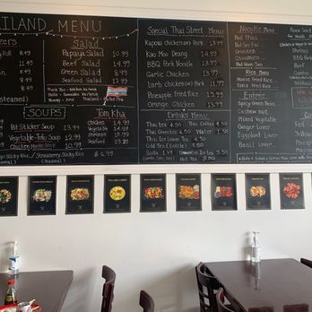 ThaiLand To Go - Huge blackboard of their extensive menu - Thai Near Me - Temecula, California ThaiLand To Go - Huge blackboard of their extensive menu - Thai Near Me - Temecula, California
