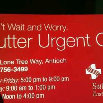 Sutter Urgent Care - Urgent Care Near Me - Tracy, California