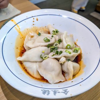 Jinweide Lanzhou Beef Noodles - spicy dumplings $15 - Noodles Near Me - Millbrae, California
