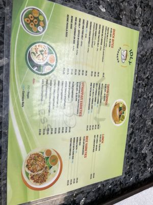Menu photo 1 Idly Express - Milpitas Milpitas, CA