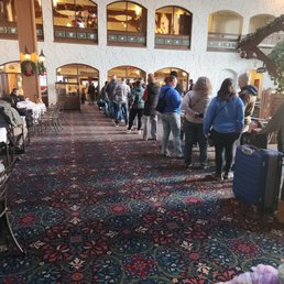 Check in line that is ridiculously long