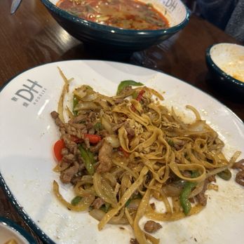 DH Noodles & Grill - Cumin Lamb Fried Noodles - Noodles Near Me - San Jose, California