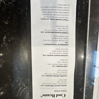 MoonGoat Coffee Roasters - Menu - Coffee Roasteries Near Me - Costa Mesa, California