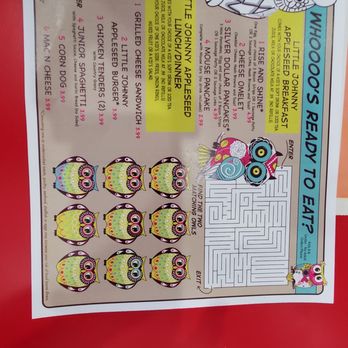 Apple Barrel Cafe - Kids menu - American Near Me - Owasso, Oklahoma