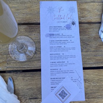 The Lola - Halloween menu - Cocktail Bars Near Me - Glendale, Arizona