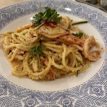 Bottiglia - King Crab Bucatini - Italian Near Me - Henderson, Nevada
