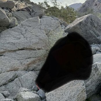 Wilderness Loop Trail - Deleted person but sample of boulders - Hiking Near Me - Palm Desert, California
